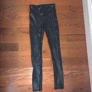 Spanx Leather Leggings
